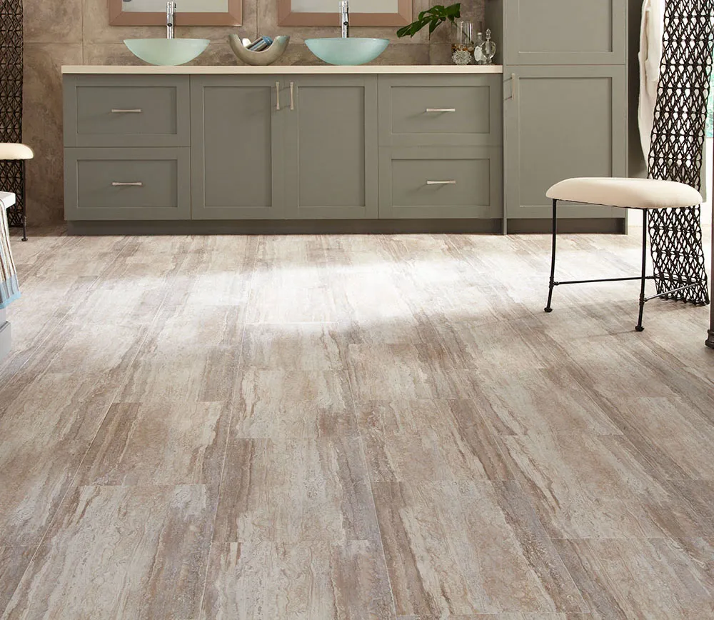 Sàn LVT cao cấp, làm từ 100% vật liệu nguyên sinh SPC