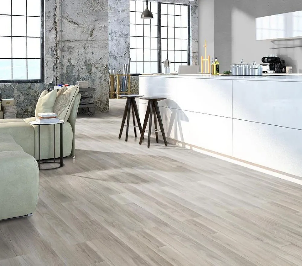 Gạch lát sàn phòng tắm cao cấp bằng nhựa PVC LVT